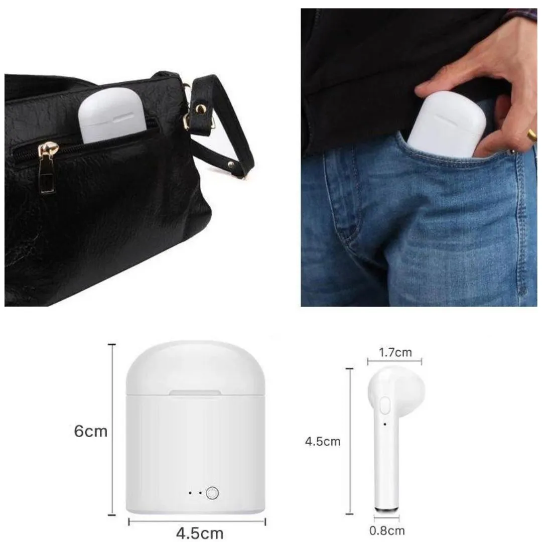 99987 Bluetooth slušalice AirPods i7 mini bele HQ  | Tellux - Vaš put do savršenog doma