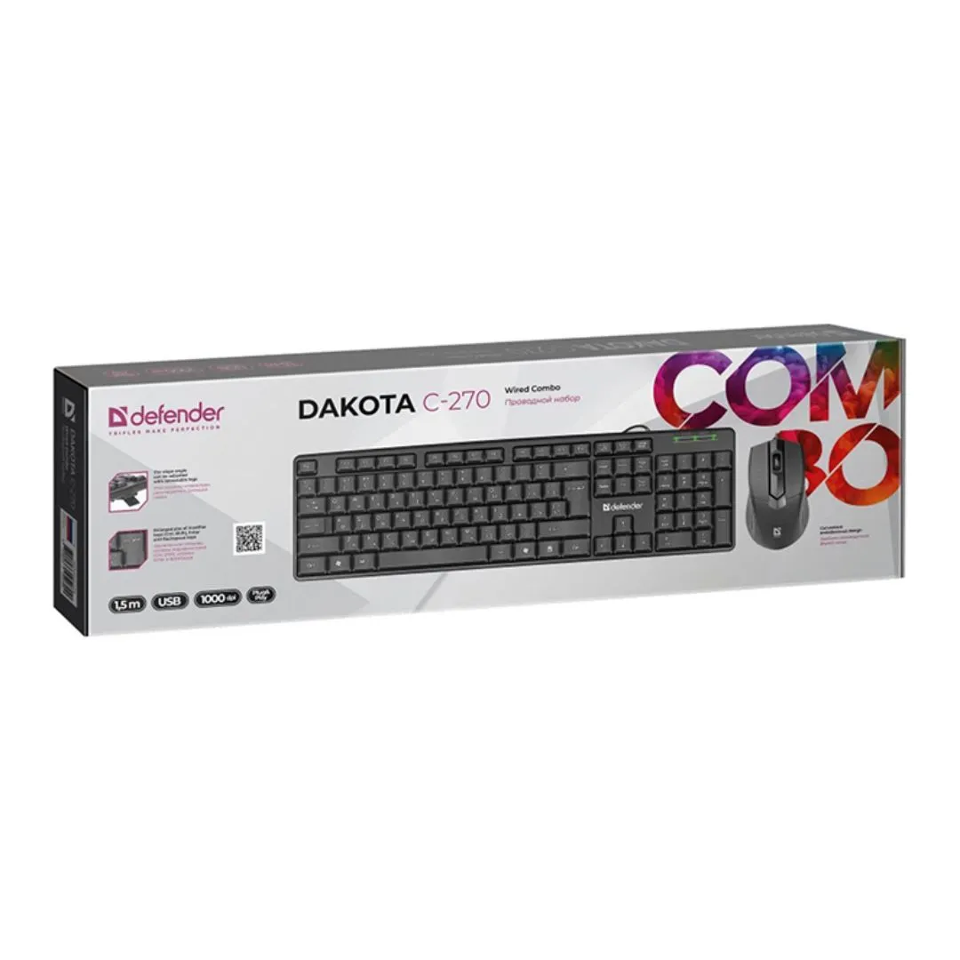 206239 Tastatura i miš Defender Dakota  | Tellux - Vaš put do savršenog doma