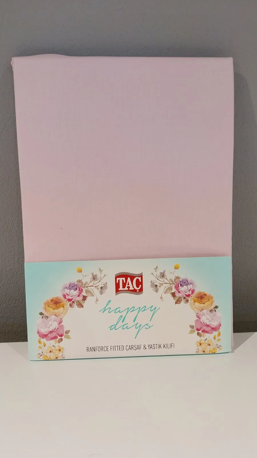 60223334 Tac čaršaf i jastučnice Queen roze  | Tellux - Vaš put do savršenog doma