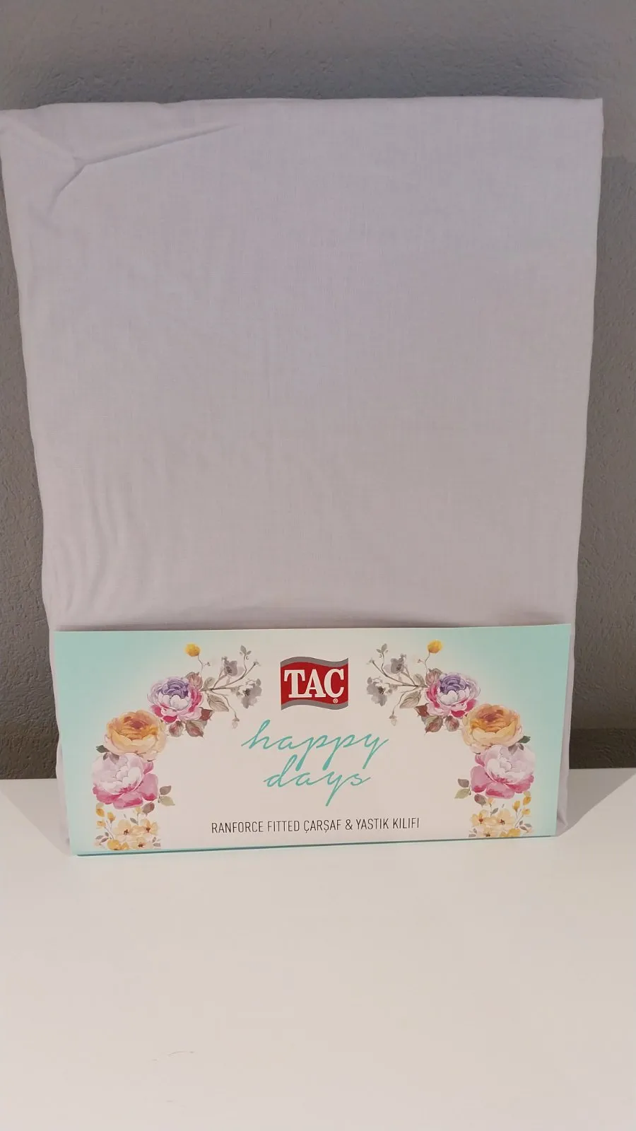 60223343 Tac čaršaf i jastučnice za dve osobe siva  | Tellux - Vaš put do savršenog doma