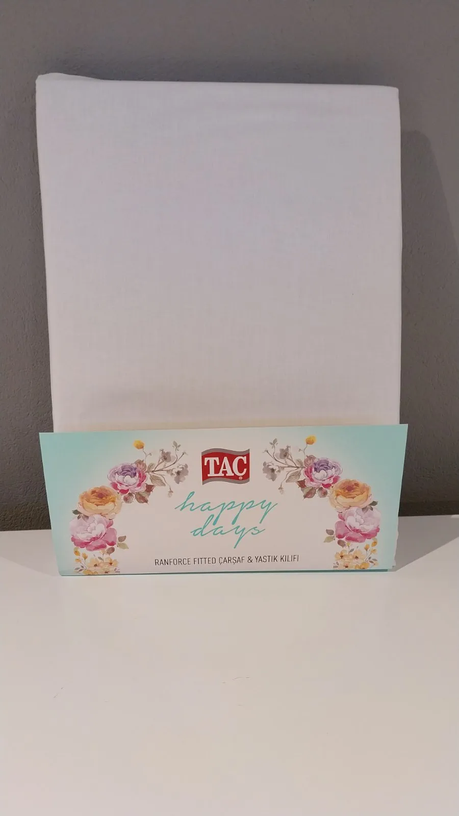 60223348 Tac čaršaf i jastučnice za dve osobe bela  | Tellux - Vaš put do savršenog doma