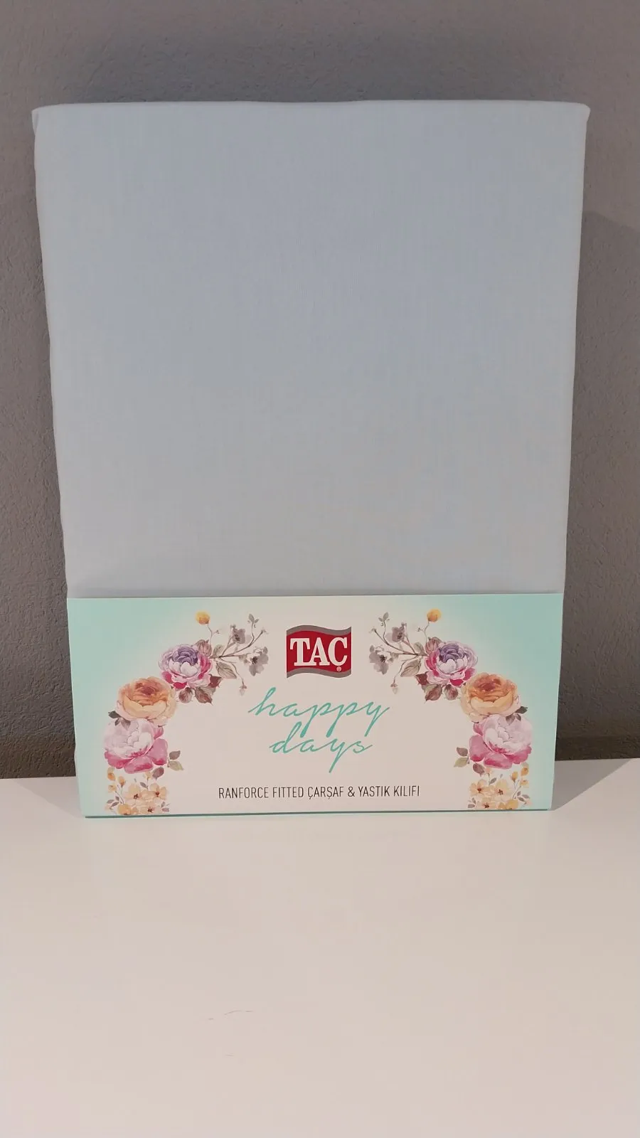 60223353 Tac čaršaf i jastučnice za dve osobe svetlo plava  | Tellux - Vaš put do savršenog doma