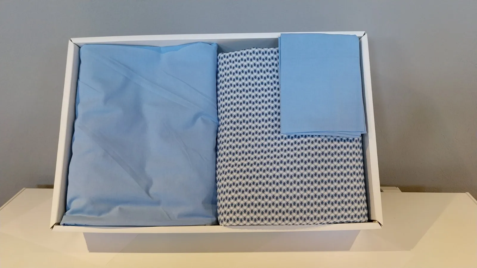 60227874 Tac Marina posteljina sa prekrivačem za dve osobe plava  | Tellux - Vaš put do savršenog doma