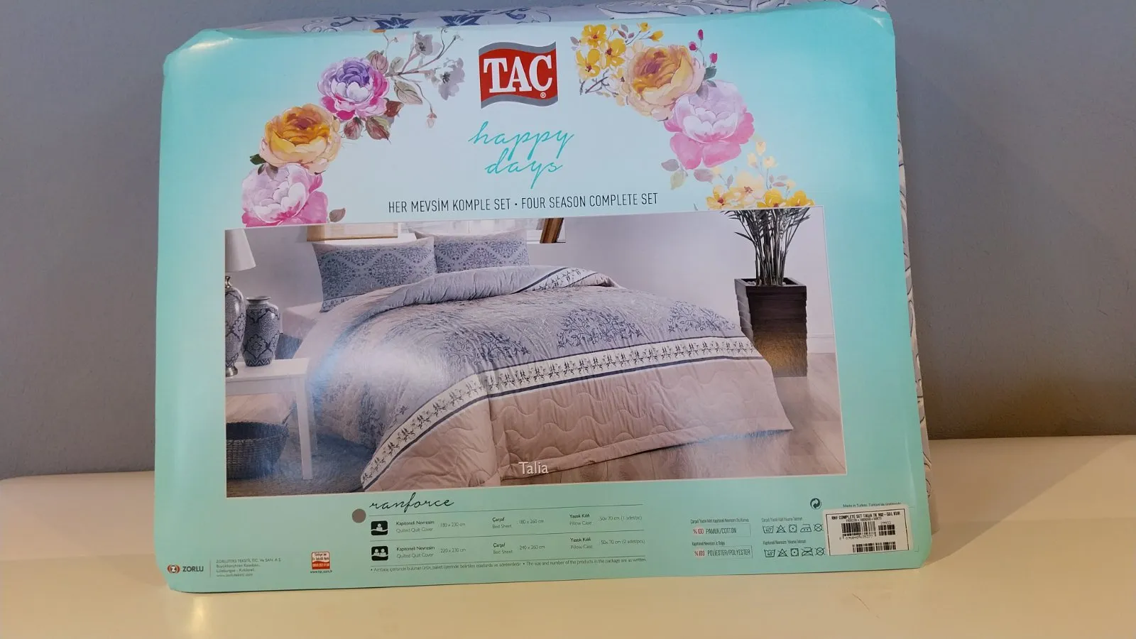 60229933 Tac Talia set posteljine za jednu osobu  | Tellux - Vaš put do savršenog doma