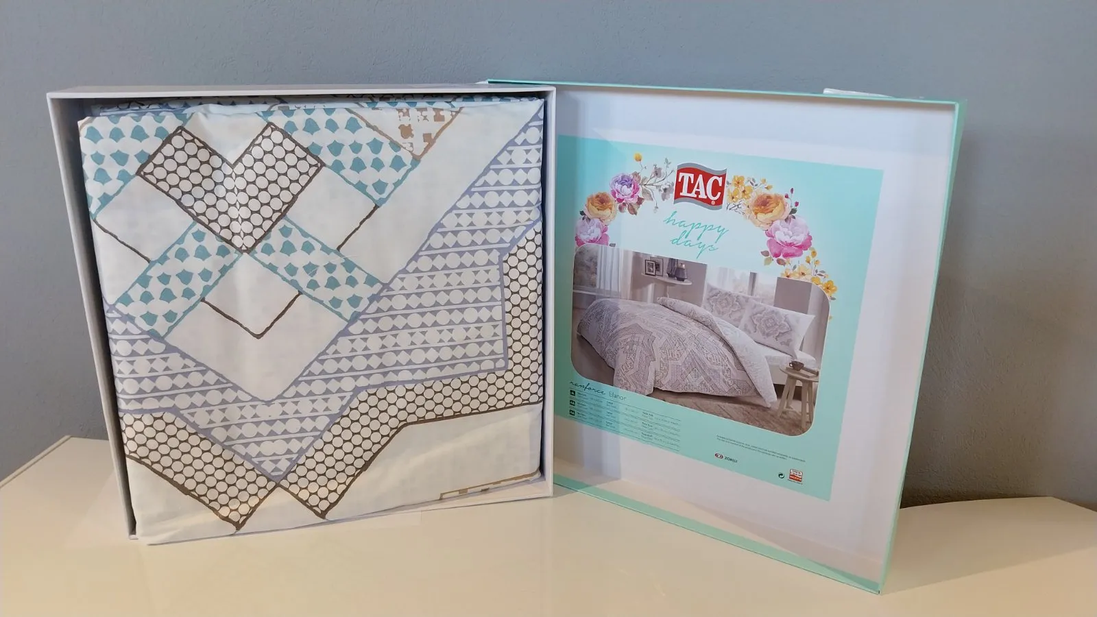 60264150 Tac Elanor set posteljine za jednu osobu braon  | Tellux - Vaš put do savršenog doma