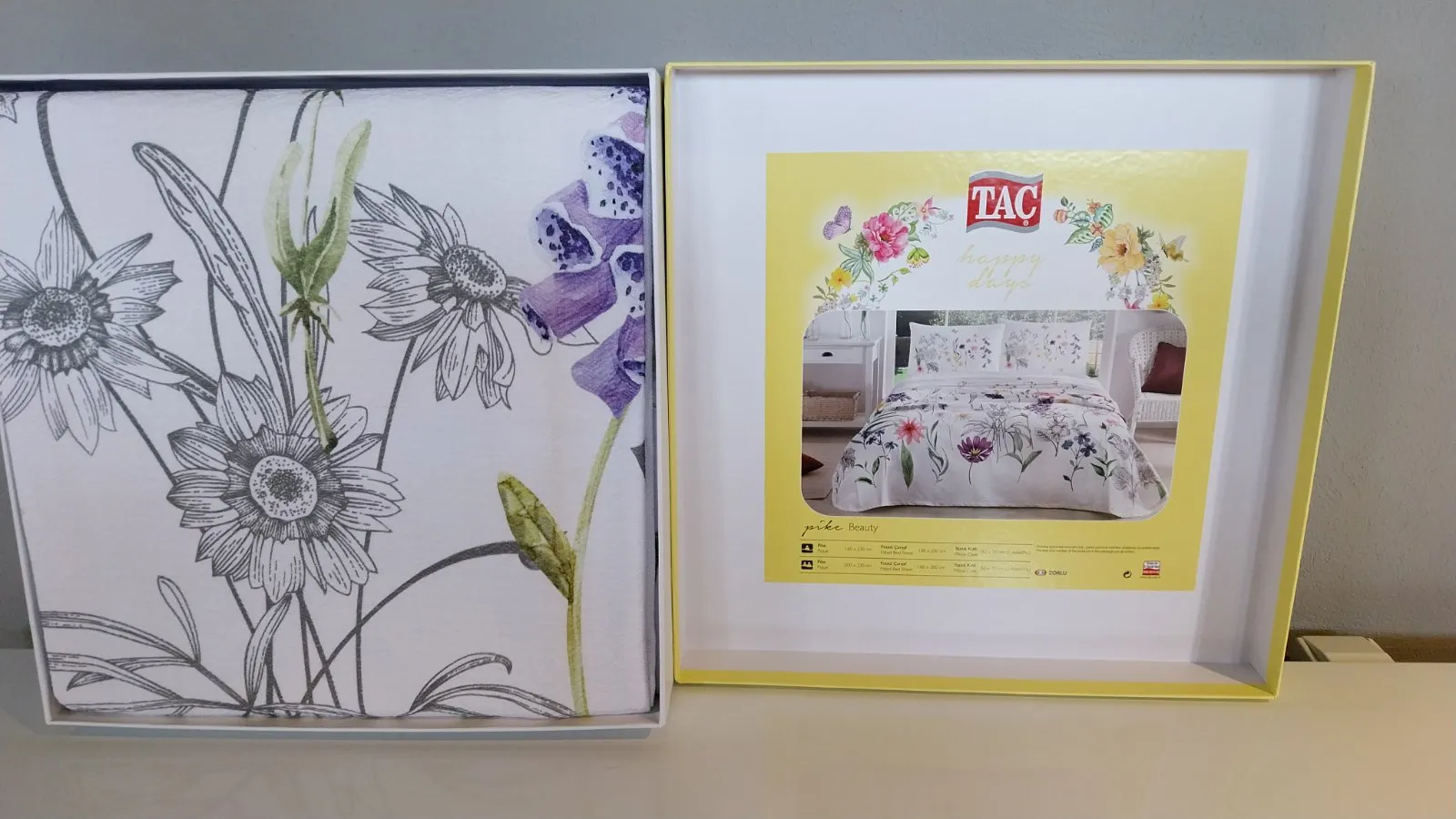 60272673 Tac Beauty posteljina sa prekrivačem za jednu osobu lila  | Tellux - Vaš put do savršenog doma