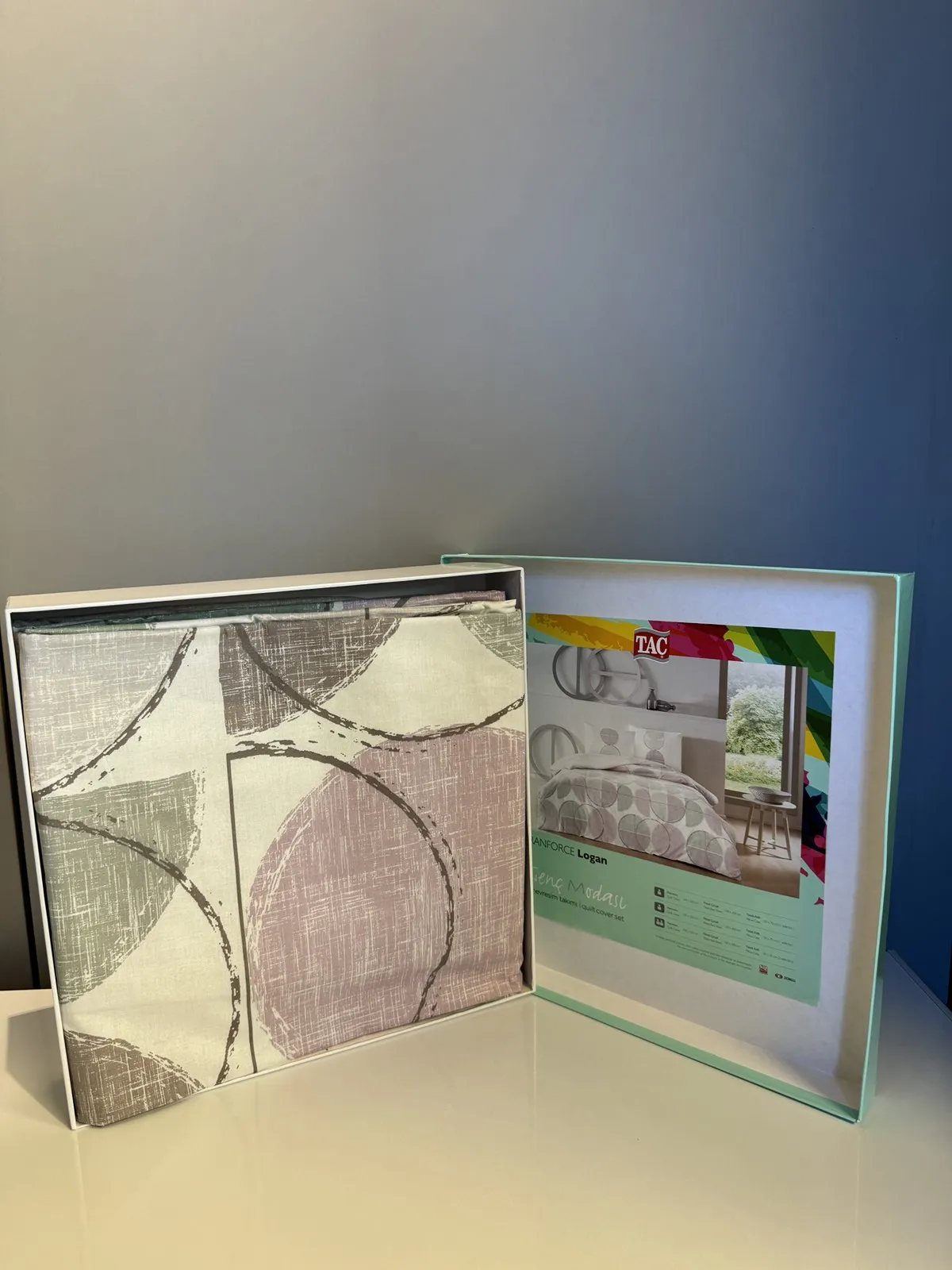 60286628 Tac Logan set posteljine za jednu osobu zelena  | Tellux - Vaš put do savršenog doma