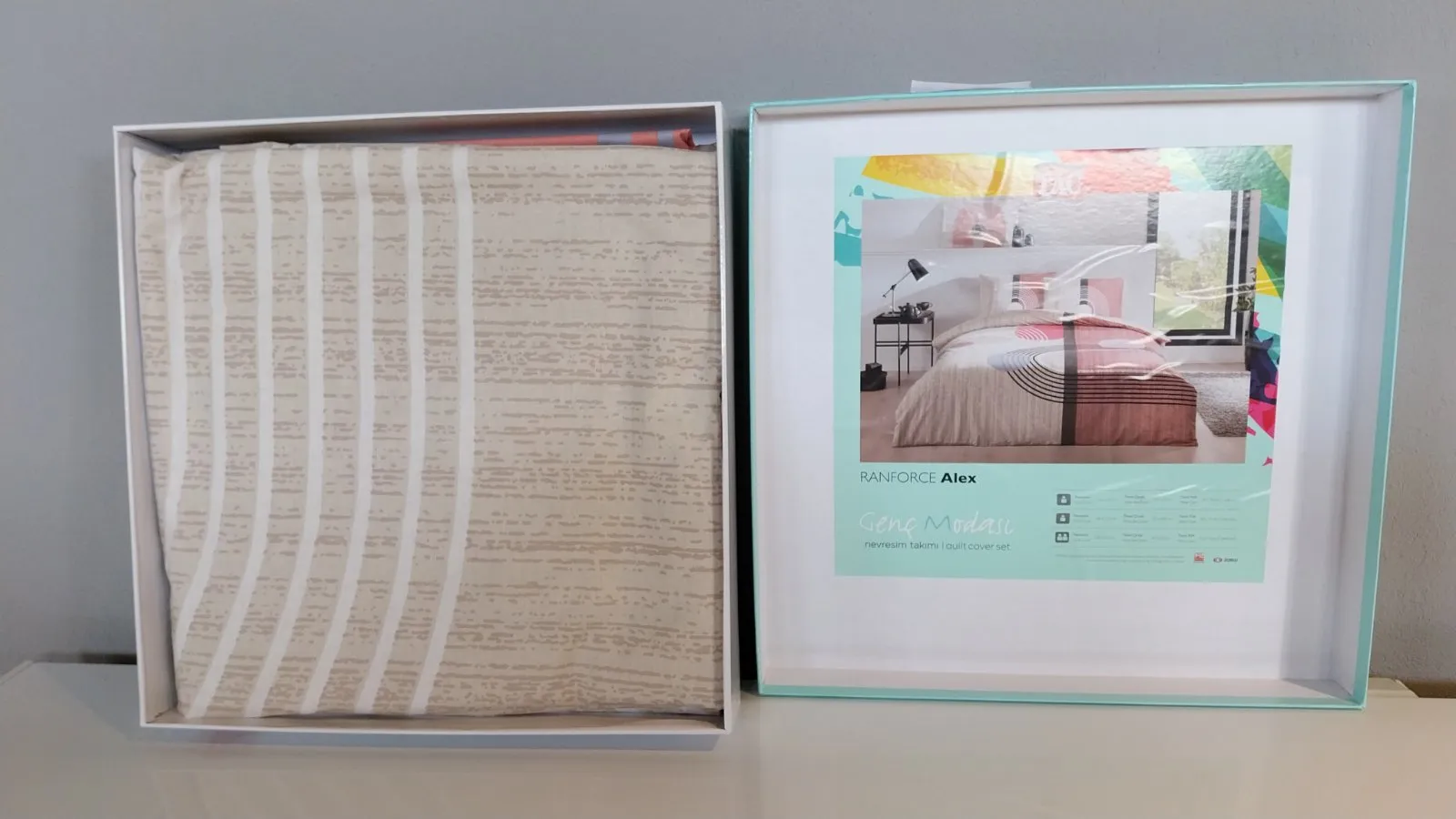 60287155 Tac Alex set posteljine za jednu osobu roze  | Tellux - Vaš put do savršenog doma