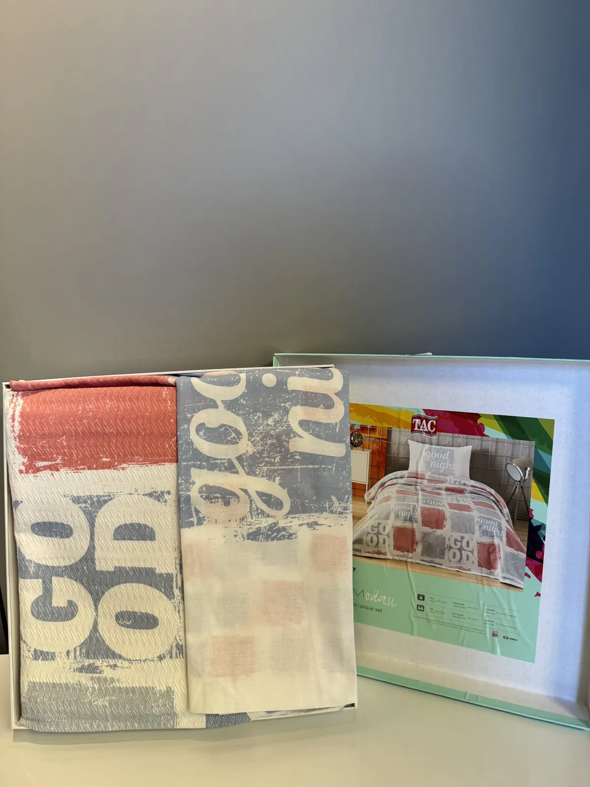 60291416 Tac Cheery posteljina sa prekrivačem za jednu osobu roze  | Tellux - Vaš put do savršenog doma