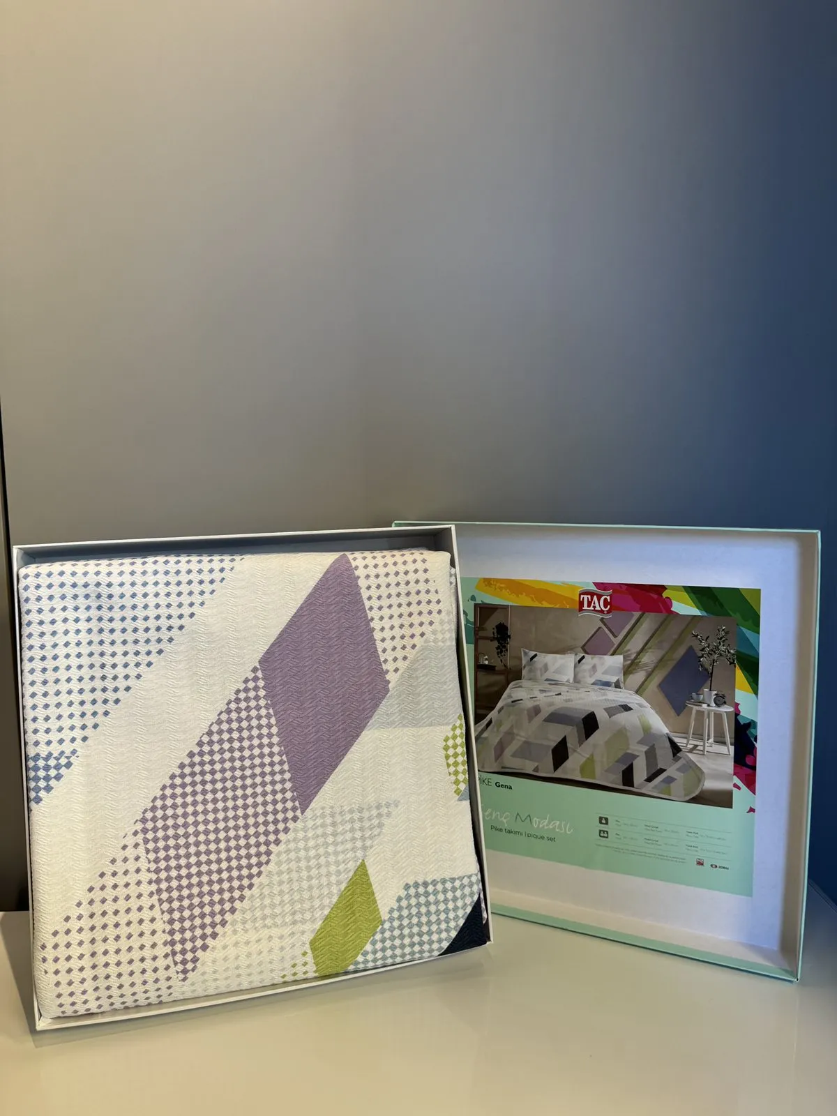 60291417 Tac Gena posteljina sa prekrivačem za jednu osobu plava  | Tellux - Vaš put do savršenog doma