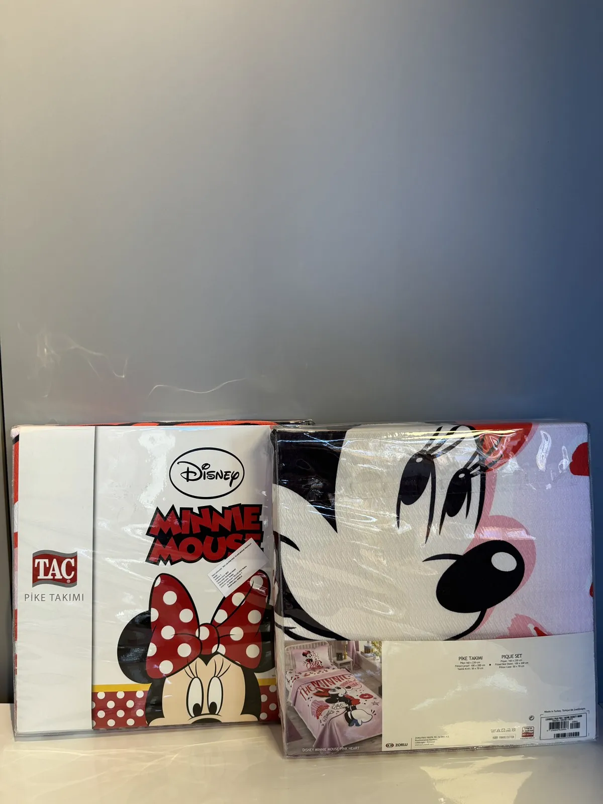 60228041 Tac Minnie Pink Heart posteljina sa prekrivačem  | Tellux - Vaš put do savršenog doma