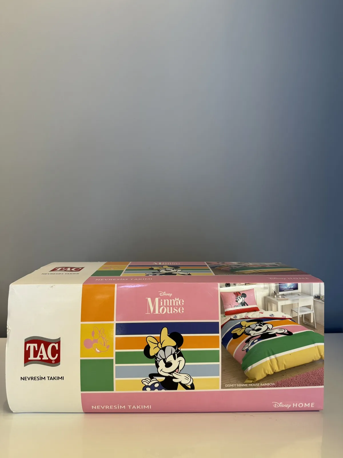 60285225 Tac Minnie M. Rainbow set posteljine za jednu osobu  | Tellux - Vaš put do savršenog doma