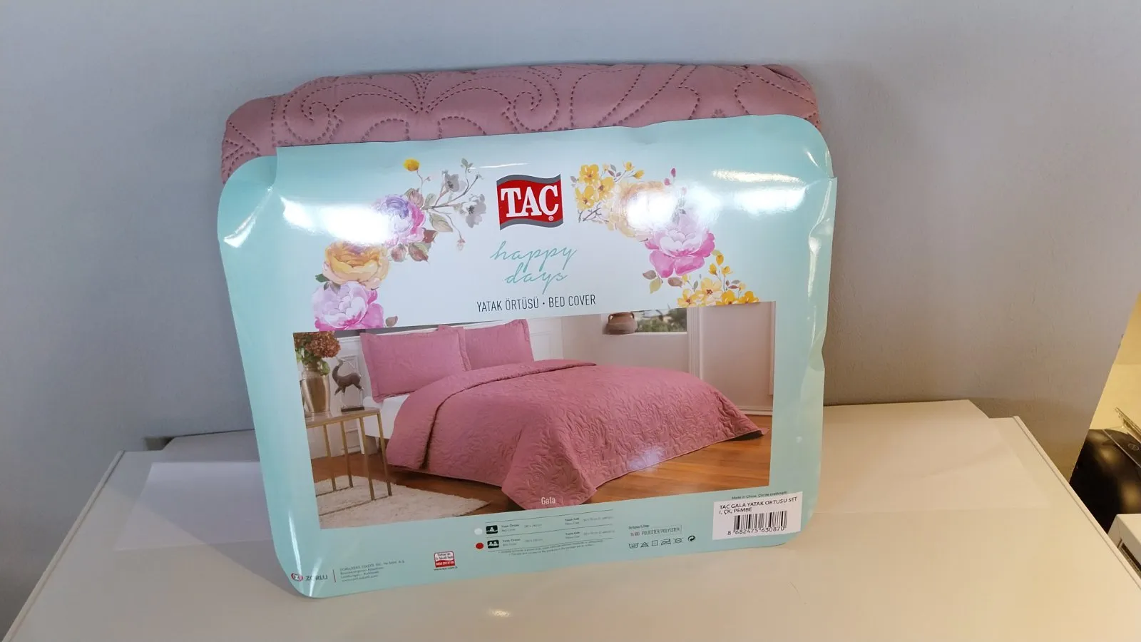 71318416 Tac Gala set prekrivača za krevet za dve osobe roze  | Tellux - Vaš put do savršenog doma