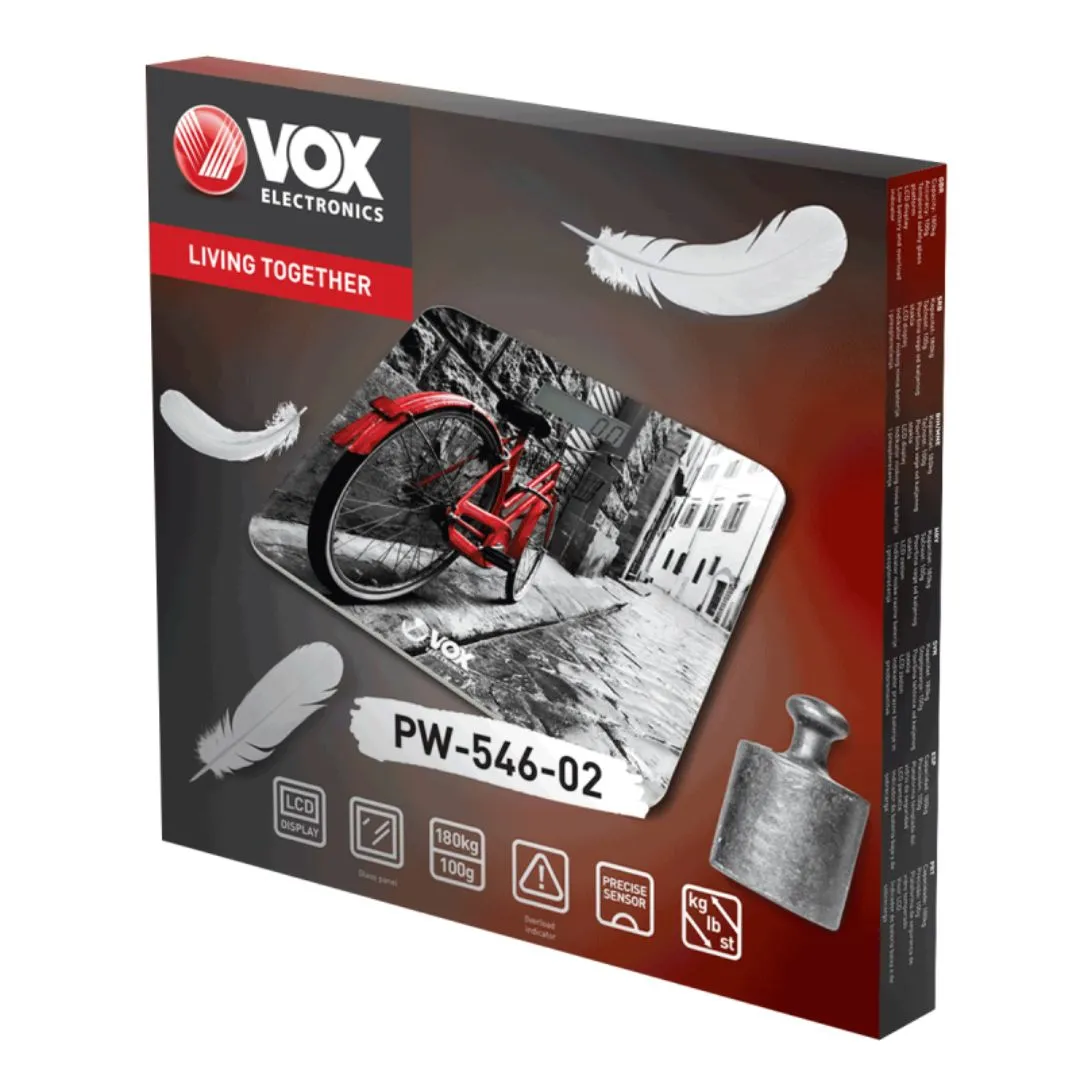 VOX Telesna vaga PW 546-02  | Tellux - Vaš put do savršenog doma